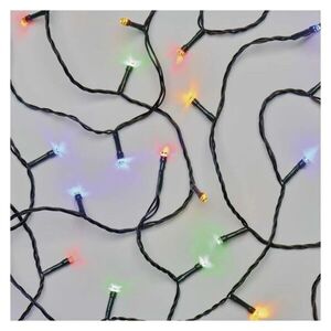 EMOS LED vánoční řetěz 50m, venkovní i vnitřní multicolor, časovač D4AM26 obraz