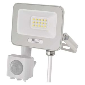 EMOS Bílý LED reflektor 10W s pohybovým čidlem ZS2314W obraz