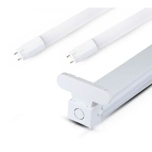 LED Solution Zářivkové těleso 120cm IP20 + 2x LED trubice 18W 100lm/W Economy+ Barva světla: Denní bílá 6055_216546 obraz