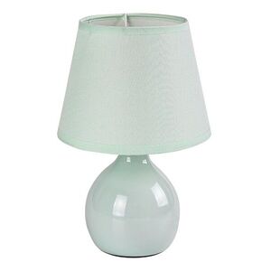Rabalux Zelená stolní lampa Ingrid pro žárovku E14 74077 obraz