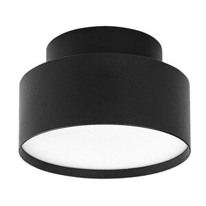 Rabalux Černé stropní LED svítidlo Ovidia 140mm 24W 71320 obraz