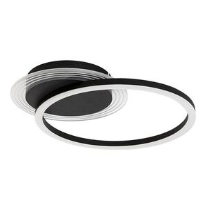 Rabalux Černé stropní LED svítidlo Kerstin 400mm 24W 71368 obraz