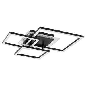 Rabalux Černé stropní LED svítidlo Ottavia 500x500mm 40W 71371 obraz