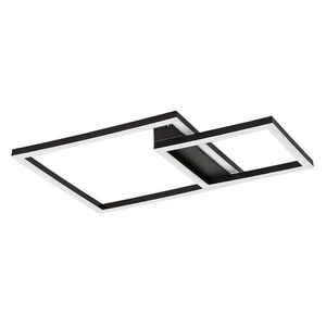 Rabalux Černé stropní LED svítidlo Heleth 330x480mm 24W 71376 obraz
