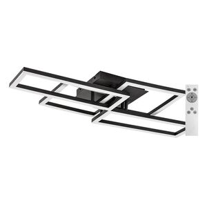 Rabalux Černé stropní LED svítidlo Drusus 700mm 40W CCT s DO 71389 obraz