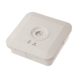 T-LED Bílé přisazené nouzové svítidlo 3W IP65 105437 obraz