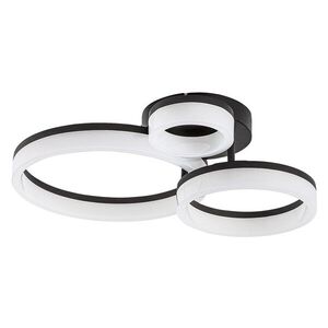 Rabalux Černé stropní LED svítidlo Amilia 510mm 24W CCT 71385 obraz