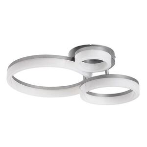 Rabalux Chromové stropní LED svítidlo Amilia 510mm 24W CCT 71387 obraz