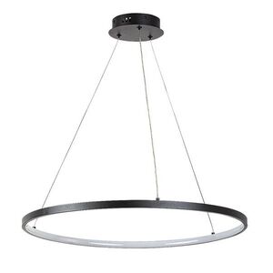 Rabalux Černé závěsné LED svítidlo Beliza 600mm 55W 72344 obraz