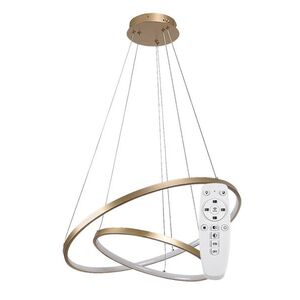 Rabalux Zlaté závěsné LED svítidlo Beliza 600mm 75W CCT s DO 72348 obraz