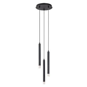 Rabalux Černý závěsný lustr Ramira pro žárovku 3x G9 72358 obraz