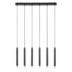 Rabalux Černý závěsný lustr Ramira pro žárovku 6x G9 72362 obraz