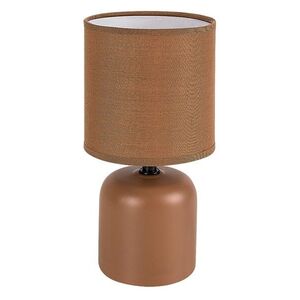 Rabalux Hnědá stolní lampa Daphni pro žárovku E14 74054 obraz