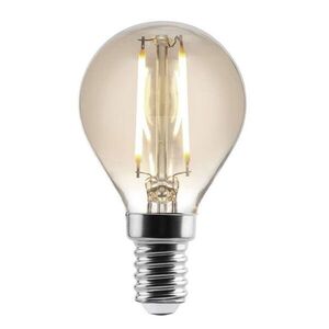 Rabalux LED žárovka svíčka Filament kouřová G45 6W E14 2016 obraz
