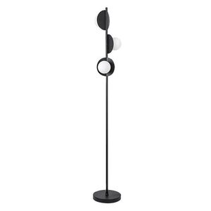 Rabalux Černá stojací lampa Jules pro žárovku 3x G9 74223 obraz