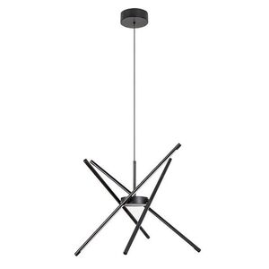 Rabalux Černé závěsné LED svítidlo Henli2 660mm 40W 72338 obraz