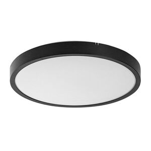 Rabalux Černé stropní LED svítidlo Alenzo kulaté 305mm 18W IP44 CCT 71436 obraz
