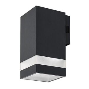 Rabalux Antracitové fasádní LED svítidlo Urfa Line 9W IP65 CCT 77209 obraz