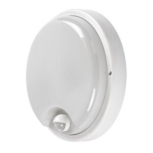 Rabalux Bílé fasádní LED svítidlo s pohybovým čidlem Lonato 18W IP65 77214 obraz