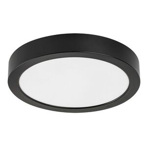 Rabalux Černé stropní LED svítidlo Shaun Plus kulaté 220mm 24W IP44 75075 obraz
