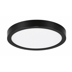 Rabalux Černé stropní LED svítidlo Shaun Plus kulaté 300mm 30W IP44 75076 obraz