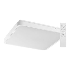 Rabalux Bílé stropní LED svítidlo Alenzo hranaté 420x420mm 36W IP44 CCT s DO 71424 obraz
