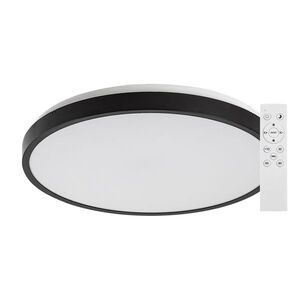 Rabalux Černé stropní LED svítidlo Alenzo kulaté 420mm 36W IP44 CCT s DO 71440 obraz