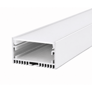 LED Solution Nástěnný profil pro LED pásky a pro konstrukci svítidel N13 bílý Vyberte variantu a délku: Profil bez difuzoru 2m LP122W obraz