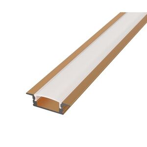 LED Solution Vestavný profil pro LED pásky V41 bronzový Vyberte variantu a délku: Profil bez difuzoru 1m LP301BR-1M obraz