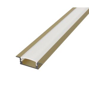 LED Solution Vestavný profil pro LED pásky V41 champagne Vyberte variantu a délku: Profil bez difuzoru 1m LP301CH-1M obraz