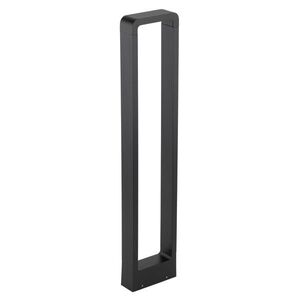 TK Lighting Černé zahradní LED sloupkové svítidlo Arius 10W IP54 80cm TK19001 obraz