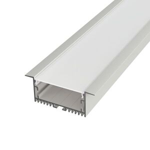 LED Solution Vestavný profil pro LED pásky V43 bílý Vyberte variantu a délku: Profil bez difuzoru 2m LP322W obraz