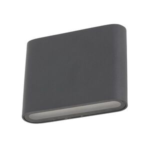 TK Lighting Antracitové fasádní LED svítidlo Arwena 3W IP54 TK18082 obraz