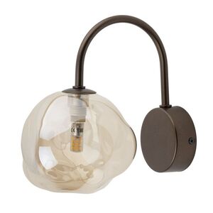 TK Lighting Hnědé nástěnné svítidlo Lava pro žárovku G9 TK11024 obraz