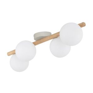 TK Lighting Stropní svítidlo Estera Wood s dekorem dřeva pro žárovku 4x G9 TK5769 obraz