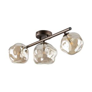 TK Lighting Hnědé stropní svítidlo Lava pro žárovku 3x G9 TK11035 obraz