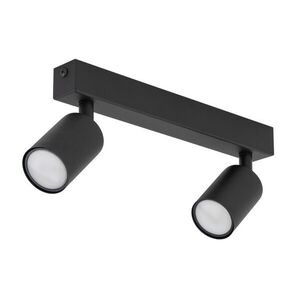 TK Lighting Černé stropní svítidlo Nex pro žárovku 2x GU10 TK10790 obraz