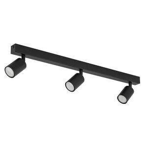 TK Lighting Černé stropní svítidlo Nex pro žárovku 3x GU10 TK10791 obraz