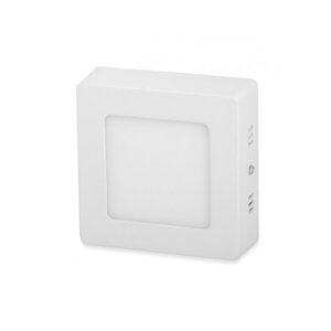 LED Solution Bílý přisazený LED panel hranatý 120 x 120mm 6W CCT Economy+ 104926 obraz