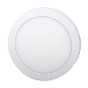 LED Solution Bílý přisazený LED panel kulatý 300mm 24W CCT Economy+ 78796 obraz
