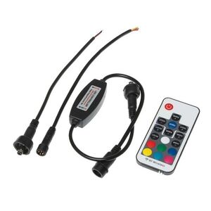 T-LED Mini stmívač s ovladačem RF6A pro RGB LED pásky IP67 063954 obraz