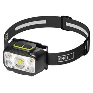 EMOS LED hybridní nabíjecí čelovka 550lm, 110m, Li-Pol / 3x AAA P3546 obraz