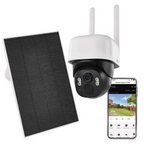 EMOS GoSmart Venkovní bateriová kamera IP-1200 s WiFi a solárním panelem H4067 obraz