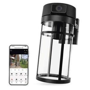 EMOS GoSmart Venkovní otočná kamera IP-1300 s WiFi a svítidlem pro žárovku E27 H4074 obraz