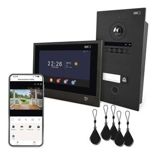 EMOS GoSmart Sada domovního videotelefonu IP-880A s WiFi H4080 obraz