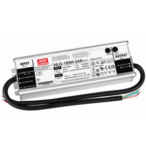 LED Solution Mean Well napájecí zdroj HLG 24V 185W IP67 HLG-185H-24 obraz