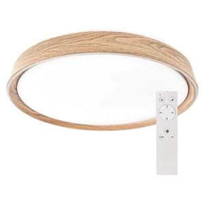 EMOS Stropní LED svítidlo ILVI s dekorem dřeva 400mm 30W CCT s DO ZM5160 obraz