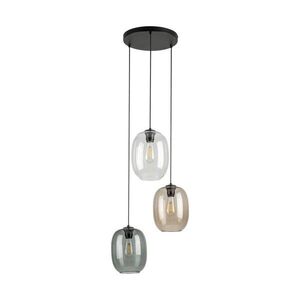 TK Lighting Černý závěsný lustr Elio pro žárovku 3x E27 TK5973 obraz