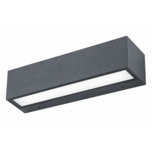 Ecolite Antracitové fasádní LED svítidlo Stix 2x 6W IP44 Z1381A1-CR obraz