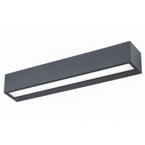 Ecolite Antracitové fasádní LED svítidlo Stix 2x 9W IP44 Z1381B1-CR obraz